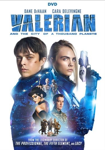 Valerian and the City of A Thousand Planets [DVD] cover
