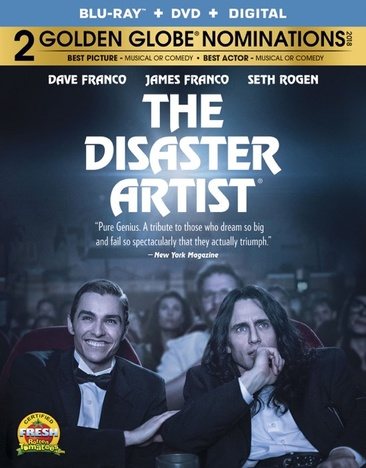 The Disaster Artist [Blu-ray + DVD] cover