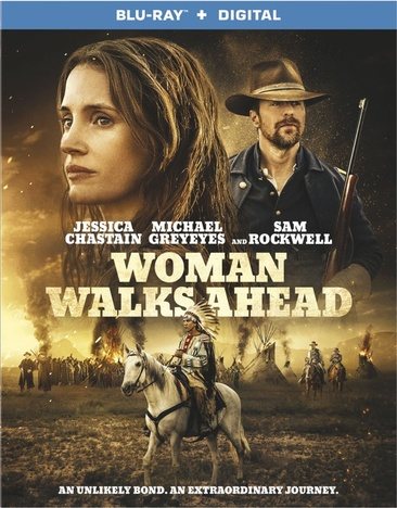 Woman Walks Ahead [Blu-ray] cover