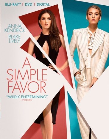 Simple Favor, A [Blu-ray] cover