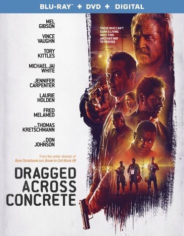 Dragged Across Concrete [Blu-ray] cover