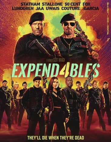 EXPENDABLES 4, THE BD/DVD DGTL cover