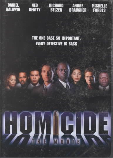 Homicide - The Movie cover