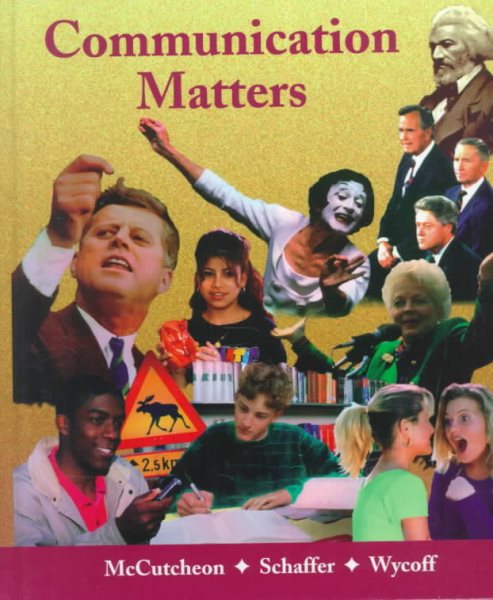 Communication Matters: cover