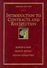 Introduction to Contracts and Restitution : cover