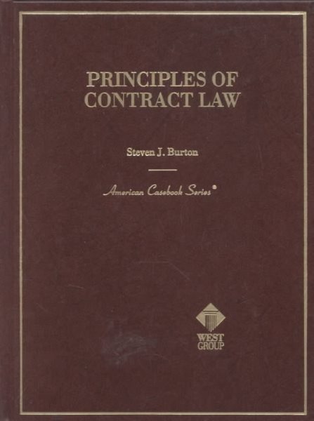 Principles of Contract Law (American Casebook Series) cover