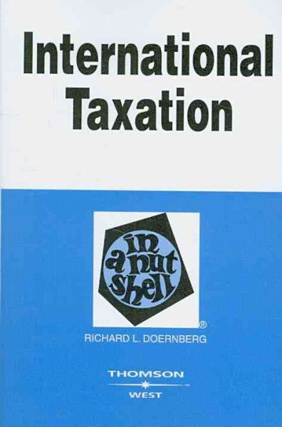 International Taxation in a Nutshell (West Nutshell Series) cover