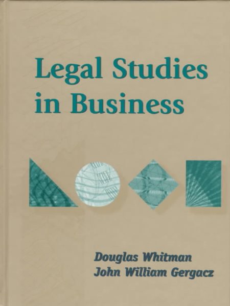Legal Studies in Business cover