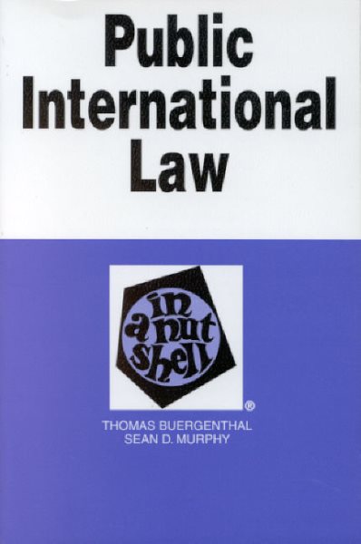Public International Law in a Nutshell (Nutshell Series) cover