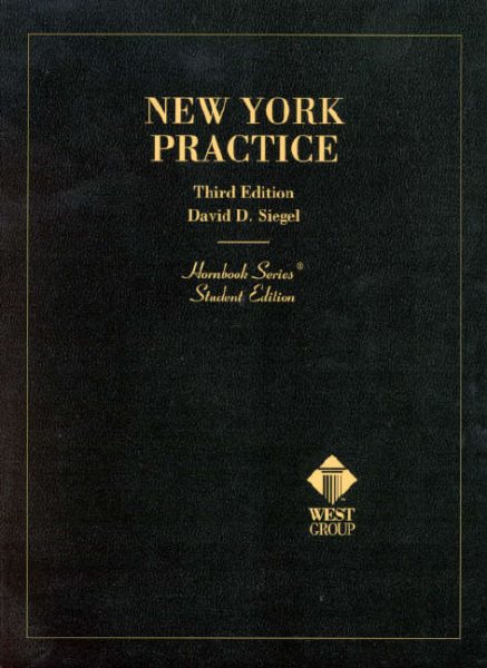 New York Practice (Student Edition) (Hornbook Series) cover