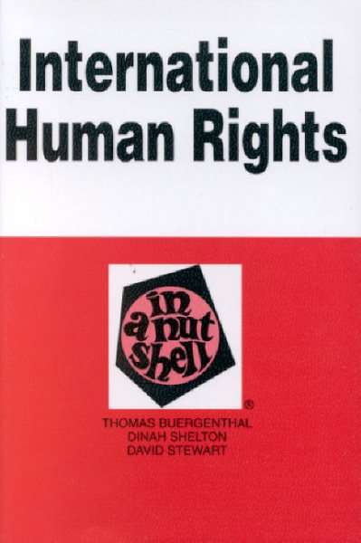 International Human Rights in a Nutshell (Nutshell Series) cover