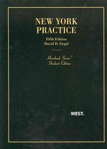 New York Practice, 5th Edition, Student Edition