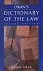 Oran's Dictionary of the Law cover