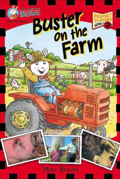 Postcards from Buster: Buster on the Farm (L2) (Passport to Reading Level 2: Postcards from Buster) cover