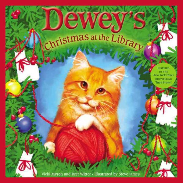 Dewey's Christmas at the Library cover