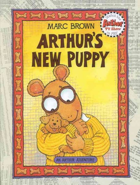 Arthur's New Puppy: An Arthur Adventure (Arthur Adventures) cover