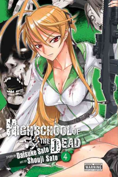 Highschool of the Dead, Vol. 4 (Highschool of the Dead, 4) cover