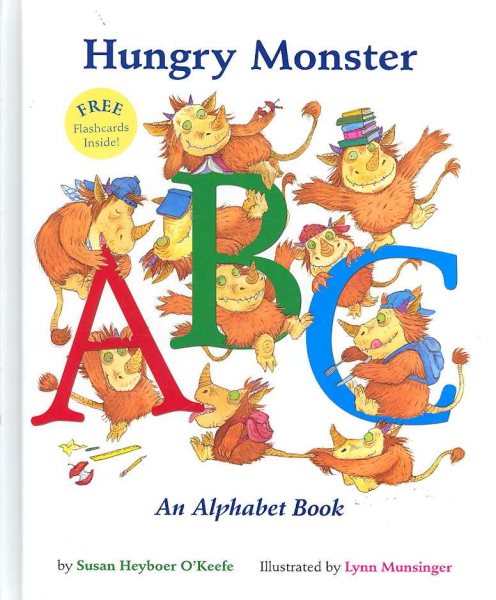 Hungry Monster ABC: An Alphabet Book cover