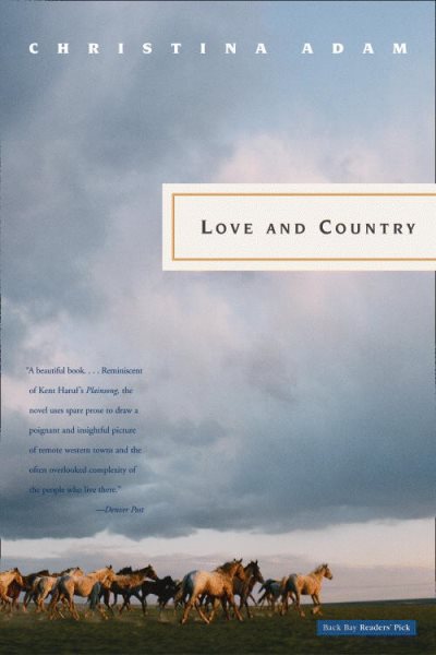 Love and Country: A Novel cover