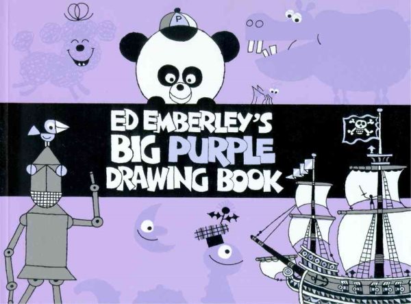 Ed Emberley's Big Purple Drawing Book cover