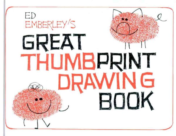 Ed Emberley's Great Thumbprint Drawing Book cover