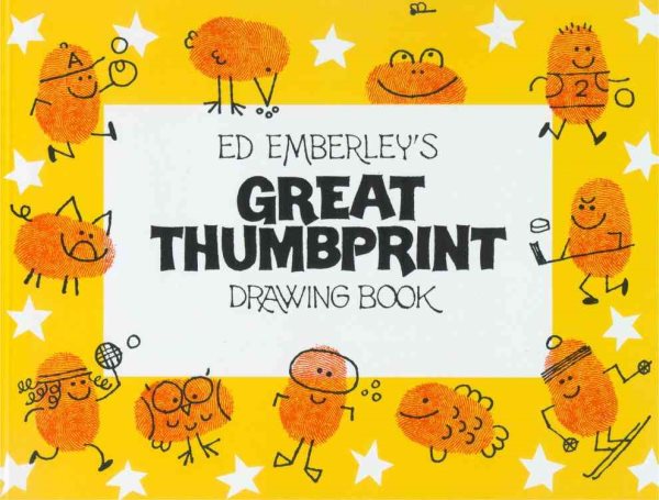 Ed Emberley's Great Thumbprint Drawing Book cover