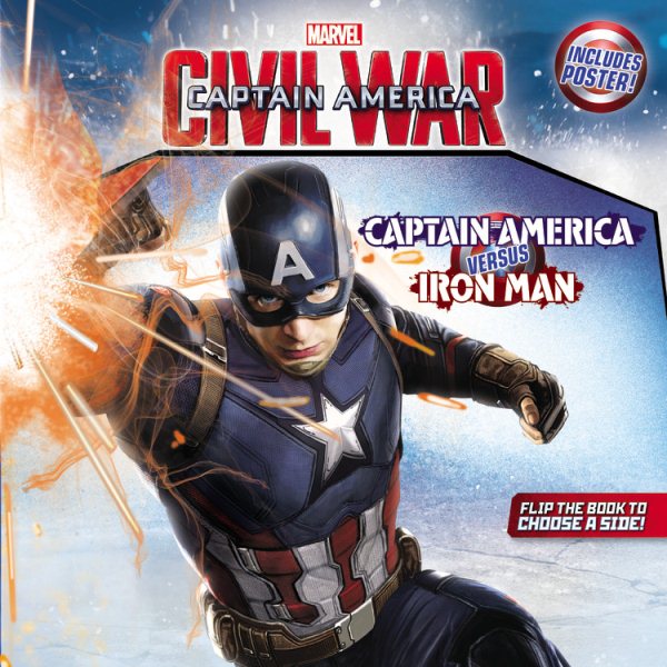 Marvel's Captain America: Civil War: Captain America Versus Iron Man cover