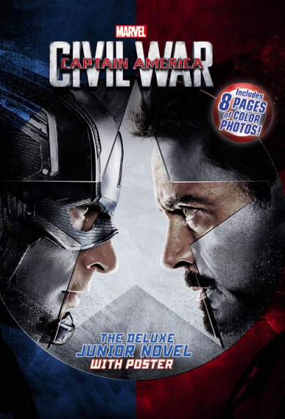 Marvel's Captain America: Civil War: The Deluxe Junior Novel cover