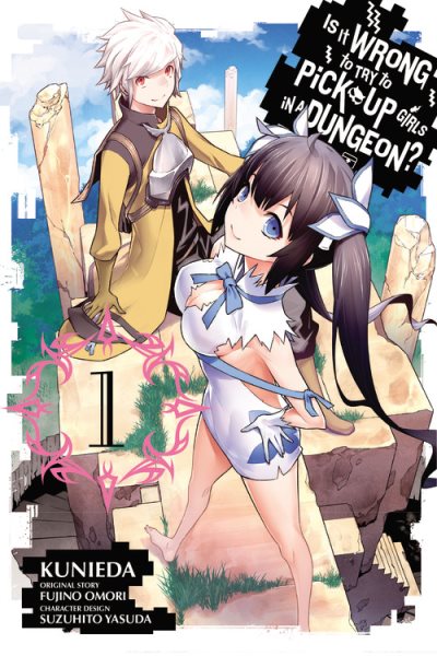 Is It Wrong to Try to Pick Up Girls in a Dungeon?, Vol. 1 - manga cover