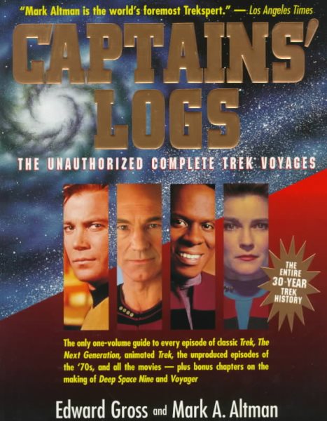Captains' Logs: The Unauthorized Complete Trek Voyages cover
