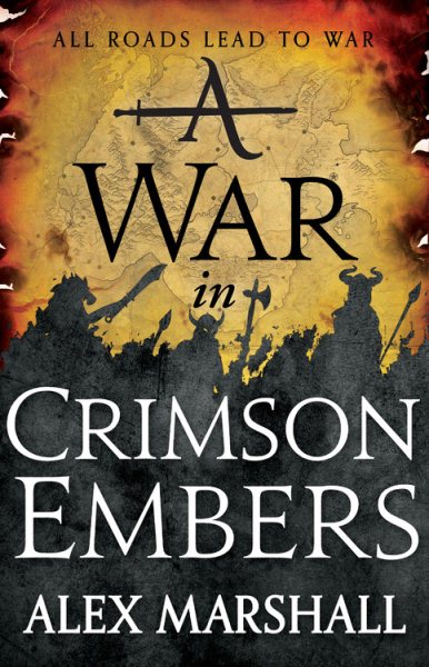 A War in Crimson Embers (The Crimson Empire, 3) cover