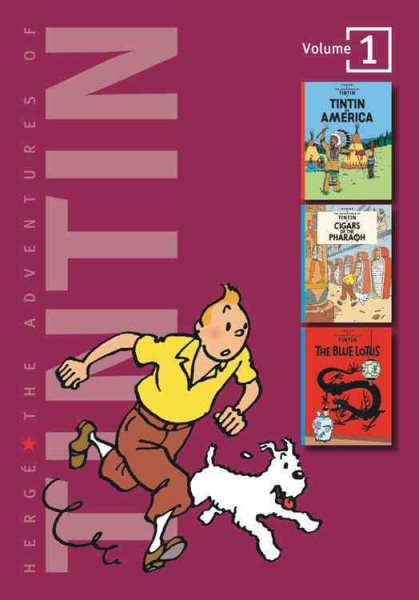 The Adventures of Tintin, Vol. 1 (Tintin in America / Cigars of the Pharaoh / The Blue Lotus) cover