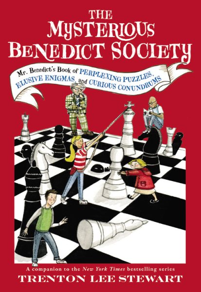 The Mysterious Benedict Society: Mr. Benedict's Book of Perplexing Puzzles, Elusive Enigmas, and Curious cover