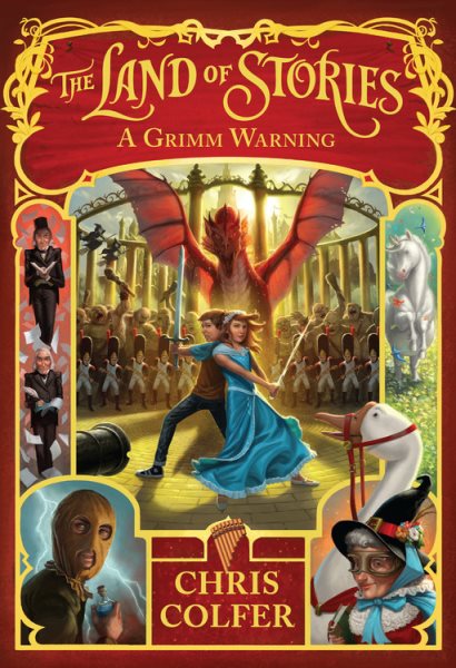 A Grimm Warning (The Land of Stories, 3) cover