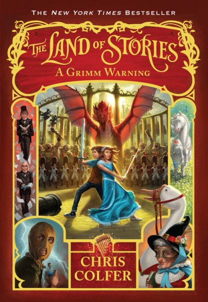 The Land of Stories: A Grimm Warning (The Land of Stories, 3) cover