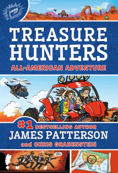 Treasure Hunters: All-American Adventure (Treasure Hunters, 6) cover
