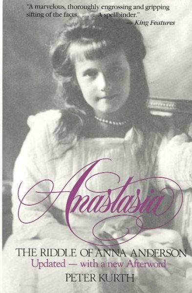 Anastasia: The Riddle of Anna Anderson cover