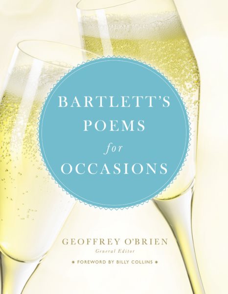 Bartlett's Poems for Occasions cover