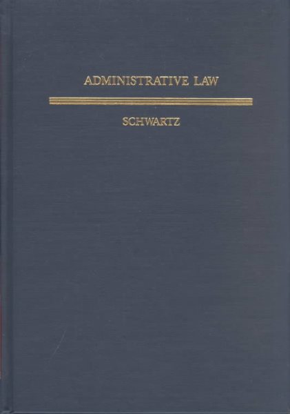 Administrative Law (Textbook Treatise Series) cover