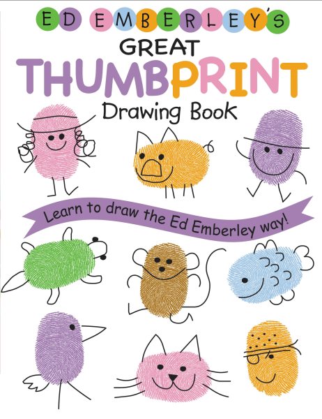 Ed Emberley's Great Thumbprint Drawing Book (Ed Emberley's Drawing Book Of...) cover