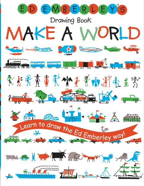 Ed Emberley's Drawing Book: Make a World (Ed Emberley Drawing Books) cover