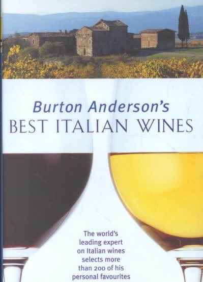 Burton Anderson's Best Italian Wines cover
