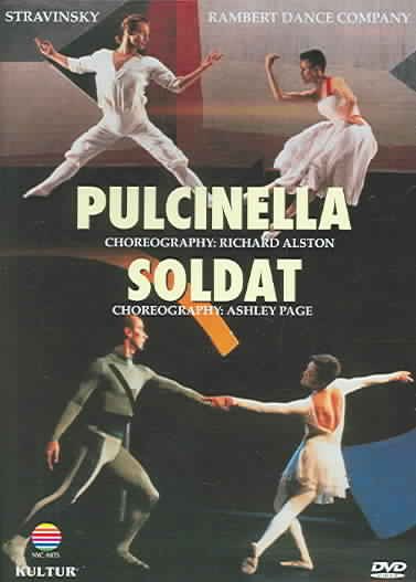 Stravinsky - Pulcinella & Soldat / Richard Alston, Ashley Page, Christopher Carney, Amanda Britton, Rambert Dance Company cover