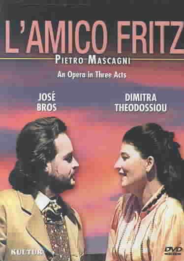 Mascagni - L'Amico Fritz / Bros, Theodossiou, Taschini, Giannino, Tolomelli, Teatro di Livorno cover