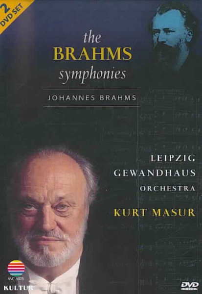 The Brahms Symphonies / Leipzig Gewandhaus Orchestra, Kurt Masur cover