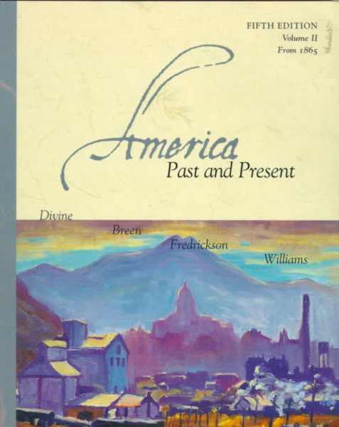 America Past and Present: From 1865: 2 cover