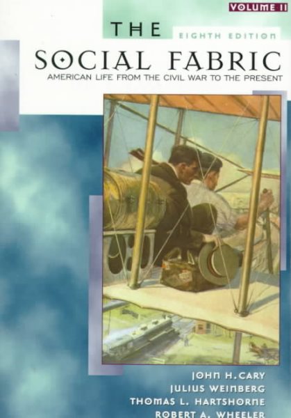 The Social Fabric, Volume II (8th Edition) cover