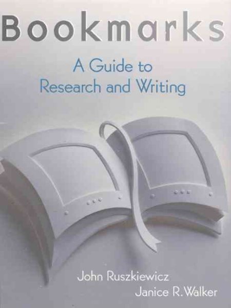 Bookmarks: A Guide to Research and Writing cover