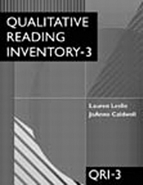 Qualitative Reading Inventory-3 (3rd Edition) cover