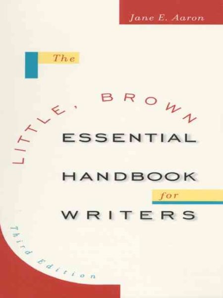 The Little, Brown Essential Handbook for Writers (3rd Edition) cover
